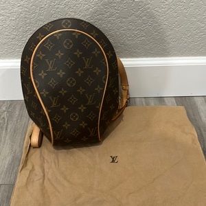 never used louis vuitton ellipse backpack